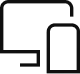An icon that represents multiple devices